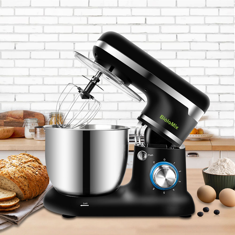 1200W 4L 6-Speed Electric Mixer Set